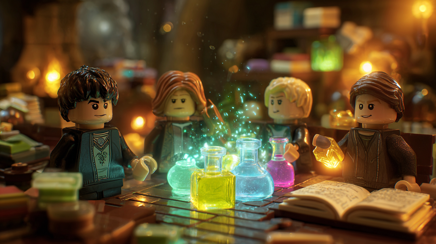 Harry Potter Minifig Storytelling Prompts: Spark Creative Writing in Five Minutes
